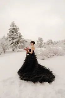雪山でのロケーション撮影