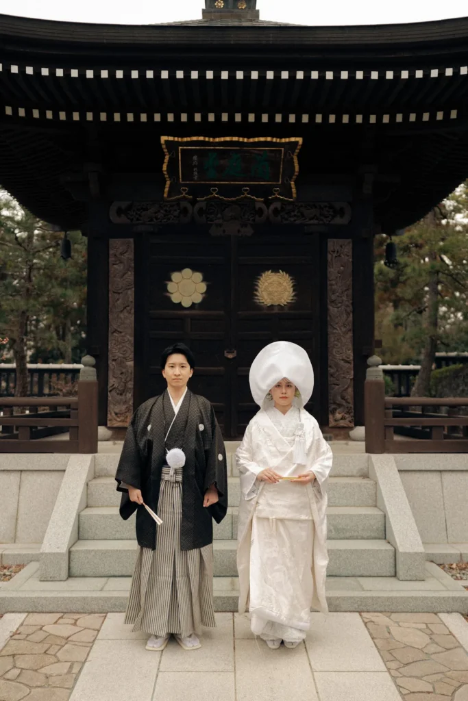宮城県 輪王寺／日本庭園／和装／フォトウェディングの撮影（1枚目）