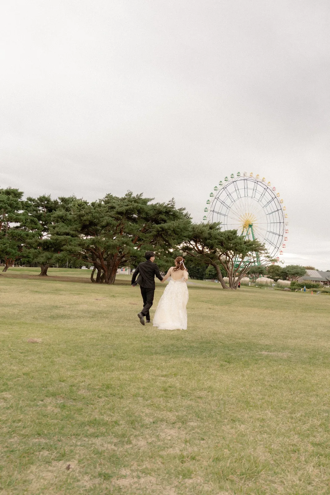 茨城県 ひたち海浜公園／花畑／洋装／フォトウェディングの撮影（6枚目）