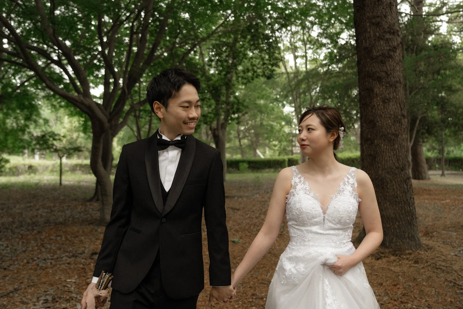 宮城・多賀城|木立の公園で撮る初夏のフォトウェディング